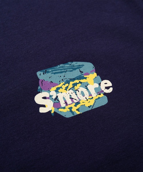 S'more(スモア)の「S'more Pop Color Gear Back Print Tee ポップ配色ギアバックプリント半袖Tシャツ (SS)(Tシャツ/カットソー・レディース・ホワイト/ワインレッド/ネイビー・SMALL/LARGE/X-LARGE/MEDIUM)」の5枚目の写真