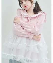 Lolime by mellfy memory(~[ oC tB[[)Tulle & Stripe sailor tunic(`jbN)