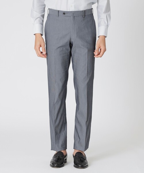 Paul Stuart（ポールスチュアート）の「【WEB・一部店舗限定】クールマックスピケ　トラウザーズ（スラックス・メンズ・ネイビー・76/79/82/85/91/88/94）」の4枚目の写真