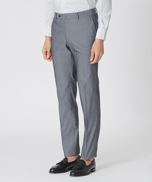 Paul Stuart（ポールスチュアート）の「【WEB・一部店舗限定】クールマックスピケ　トラウザーズ（スラックス・メンズ・ネイビー・76/79/82/85/91/88/94）」の5枚目の写真