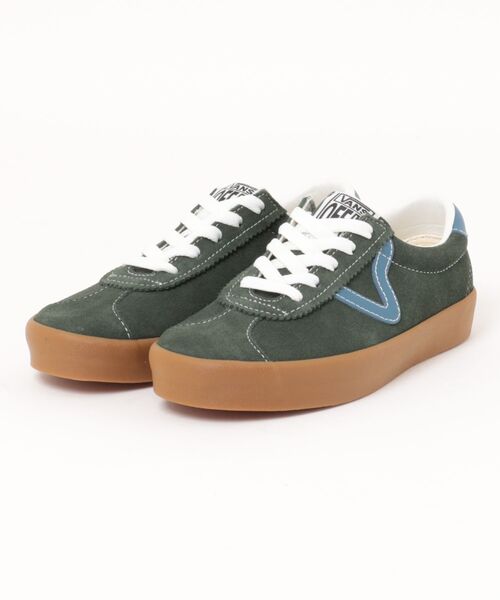 VANS(バンズ)の「VANS ヴァンズ SPORT LOW スポーツ ロー VN000D6N24O SPORT GREEN/BLU(スニーカー・メンズ・グリーン・11/4/6/8/10/9/5/7/12/7h/8h/9h/10h/6h/4h/5h)」の1枚目の写真