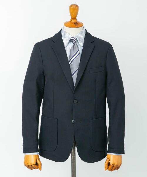 セール】LIFE STYLE TAILOR マイクロバスケットストレッチジャケット