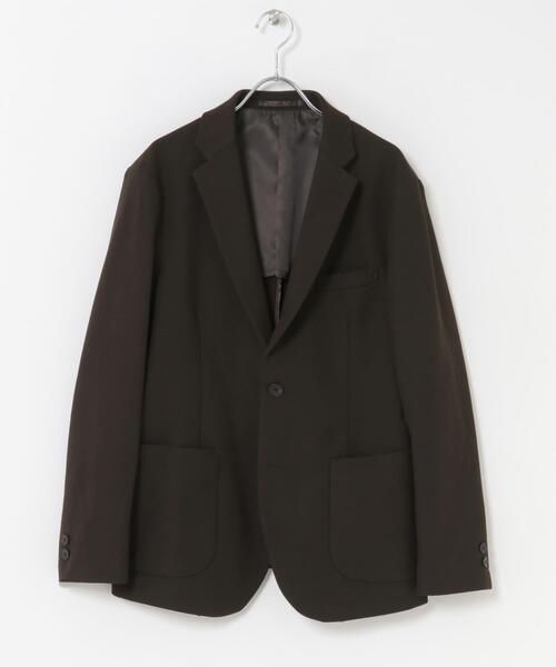 LIFE STYLE TAILOR マイクロバスケットストレッチジャケット
