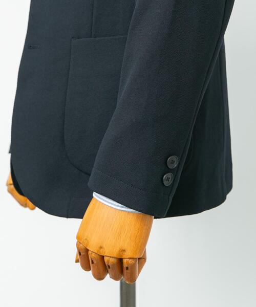 URBAN RESEARCH DOORS（アーバンリサーチドアーズ）の「LIFE STYLE TAILOR　マイクロバスケットストレッチジャケット（その他アウター・メンズ・ネイビー/ブラウン・SMALL/MEDIUM/LARGE/X-LARGE）」の13枚目の写真