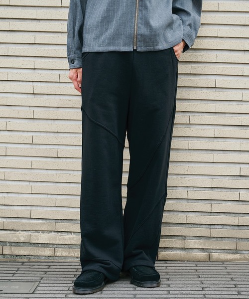パンツ jieda JIEDA - SWITCHING ZIP DENIM PANTS/デニムパンツ/インディゴ