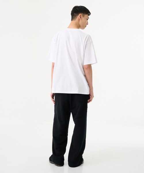 STUDIOUS(ステュディオス)の「【Jieda】別注 DISTORTED SWEAT PANTS(スウェットパンツ・メンズ・ブラック/グレー・1/2)」の5枚目の写真