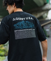【GERRY】別注 プリント 半袖Tシャツ