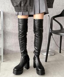 WEGO（ウィゴー）の「WEGO/【25年秋冬新作】ニーハイブーツ（ブーツ）」