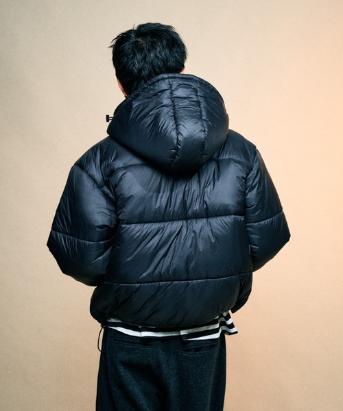 セール】anorak puffer jacket / 中綿アノラックアウター（ダウン