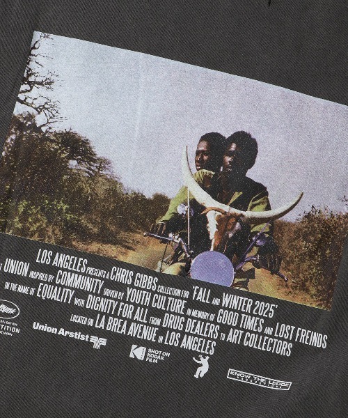 UNION(UNION TOKYO)(ユニオン)の「UNION TOKYO ARCHIVES TEE ユニオントーキョー(Tシャツ/カットソー・メンズ・ブラック/ホワイト・SMALL/MEDIUM/LARGE/X-LARGE/XX-LARGE)」の16枚目の写真