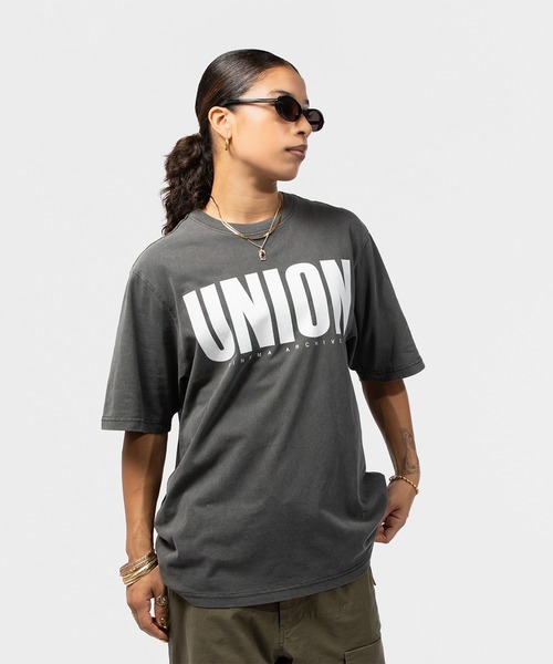 UNION(UNION TOKYO)(ユニオン)の「UNION TOKYO ARCHIVES TEE ユニオントーキョー(Tシャツ/カットソー・メンズ・ブラック/ホワイト・SMALL/MEDIUM/LARGE/X-LARGE/XX-LARGE)」の4枚目の写真