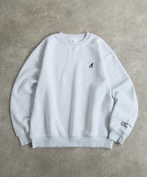 KANGOL（カンゴール）の「【KANGOL/カンゴール】別注 裏起毛 ロゴ刺繍 クルーネック スウェット 長袖 トレーナー（スウェット）」