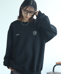 KANGOL（カンゴール）の「【KANGOL/カンゴール】別注 裏起毛 ロゴ刺繍 クルーネック スウェット 長袖 トレーナー（スウェット・メンズ）」