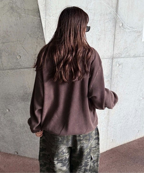 sedacle（セダクル）の「アソートヘンリー加工サーマルプルオーバー（Tシャツ/カットソー・メンズ・グレー/ブラウン/ネイビー/カーキ/ブルー系その他/レオパード・SMALL/MEDIUM/LARGE）」の20枚目の写真