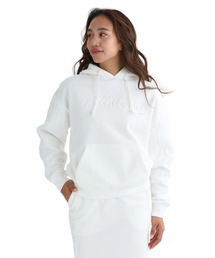 BILLABONG レディース QUILT MIX LOOSE FIT セットアップ パーカー【LOOSE FIT】 【2025年秋冬モデル/ビラボンセットアップ対応スリーブ切り替えデザインプルオーバーパーカー・フーディー