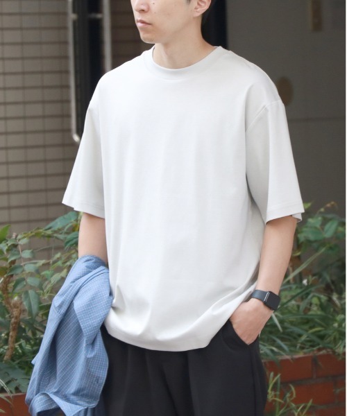 セール】【BACK NUMBER】シルケット加工半袖Tシャツ(遮熱 / 接触冷感