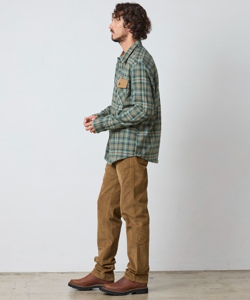 L.L.Bean(エルエルビーン)の「スコッチ・プラッド・フランネル・シャツ、スナップフロント スライトリー・フィット(すっきりフィット) 米国フィット・レギュラー(シャツ/ブラウス・メンズ・グレー系その他/ブラウン系その他/ブルー系その他/グリーン系その他/ブルー系その他2・SMALL/MEDIUM/LARGE)」の18枚目の写真