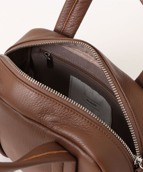 Beau're(ヴュレ)の「BEAURE Soft Leather ボストン(ボストンバッグ・レディース・ブラウン/アイボリー/ブラック/グレー系その他・FREE)」の16枚目の写真