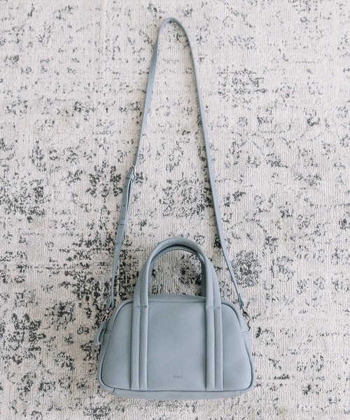 Beau're(ヴュレ)の「BEAURE Soft Leather ボストン(ボストンバッグ・レディース・ブラウン/アイボリー/ブラック/グレー系その他・FREE)」の4枚目の写真