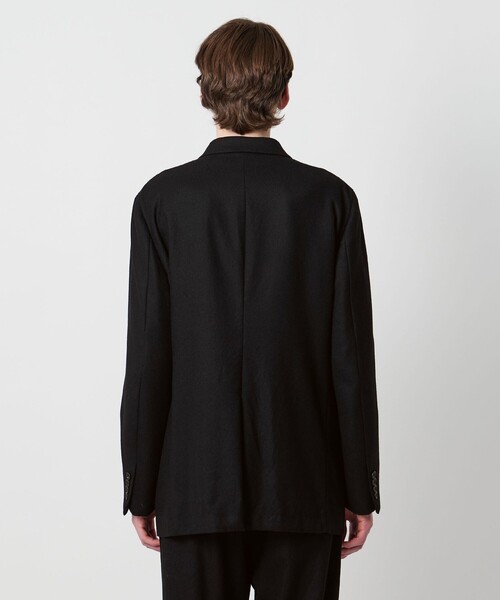 District（ディストリクト）の「＜District＞ウールギャバジン ウォッシュド シングル 2ボタン テーラードジャケット（テーラードジャケット・メンズ・ブラック/ダークグレー・M/XL/S/L）」の6枚目の写真