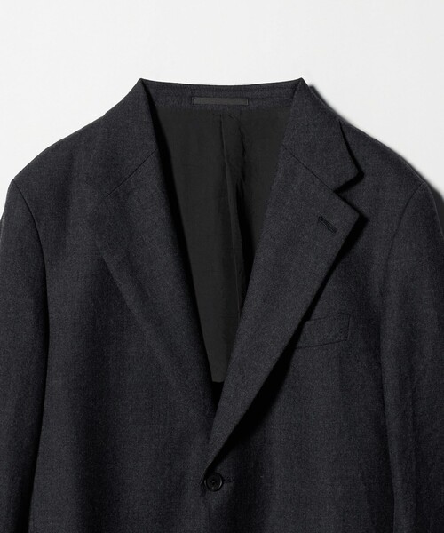 District（ディストリクト）の「＜District＞ウールギャバジン ウォッシュド シングル 2ボタン テーラードジャケット（テーラードジャケット・メンズ・ブラック/ダークグレー・M/XL/S/L）」の9枚目の写真