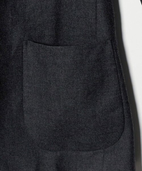 District（ディストリクト）の「＜District＞ウールギャバジン ウォッシュド シングル 2ボタン テーラードジャケット（テーラードジャケット・メンズ・ブラック/ダークグレー・M/XL/S/L）」の12枚目の写真