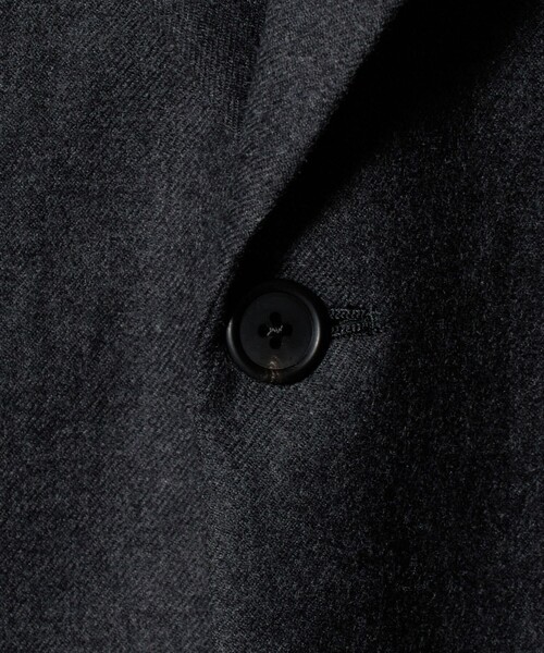 District（ディストリクト）の「＜District＞ウールギャバジン ウォッシュド シングル 2ボタン テーラードジャケット（テーラードジャケット・メンズ・ブラック/ダークグレー・M/XL/S/L）」の17枚目の写真