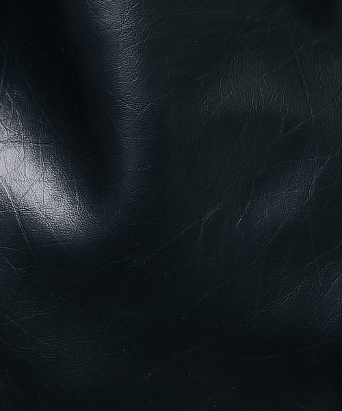 collex（コレックス）の「2WAY底マチワイド レザーライクワンショルダーバッグ（トートバッグ・レディース・アイボリー/ブラック/ゴールド・フリー）」の5枚目の写真