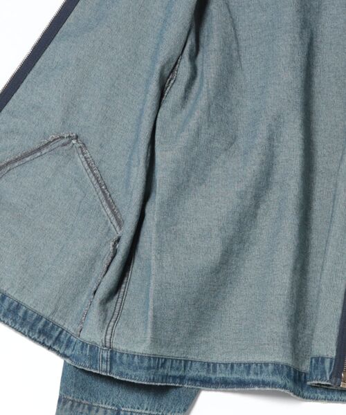 BIG MAC（ビッグマック）の「【BIG MAC】LIGHT DENIM WORK JACKET（デニムジャケット・メンズ・ネイビー・M/L）」の3枚目の写真