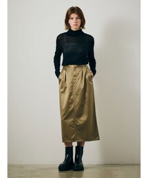 MARMARMAR シアータートルネックTシャツ