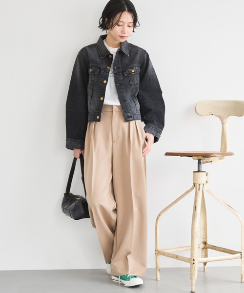 Doux archives(ドゥアルシーヴ)の「【Lee】RIDERS JACKET(デニムジャケット・レディース・ブルー/ブラック・MEDIUM)」の22枚目の写真
