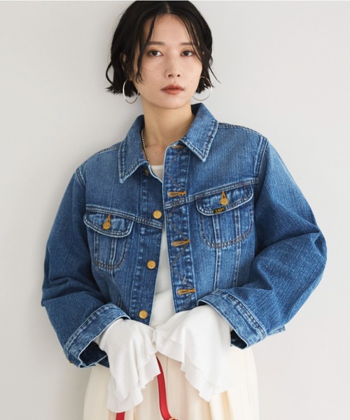 Doux archives(ドゥアルシーヴ)の「【Lee】RIDERS JACKET(デニムジャケット・レディース・ブルー/ブラック・MEDIUM)」の14枚目の写真