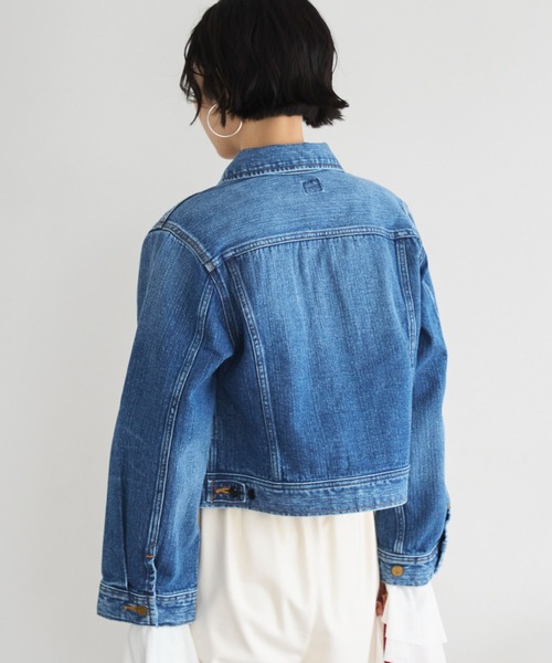 Doux archives(ドゥアルシーヴ)の「【Lee】RIDERS JACKET(デニムジャケット・レディース・ブルー/ブラック・MEDIUM)」の18枚目の写真