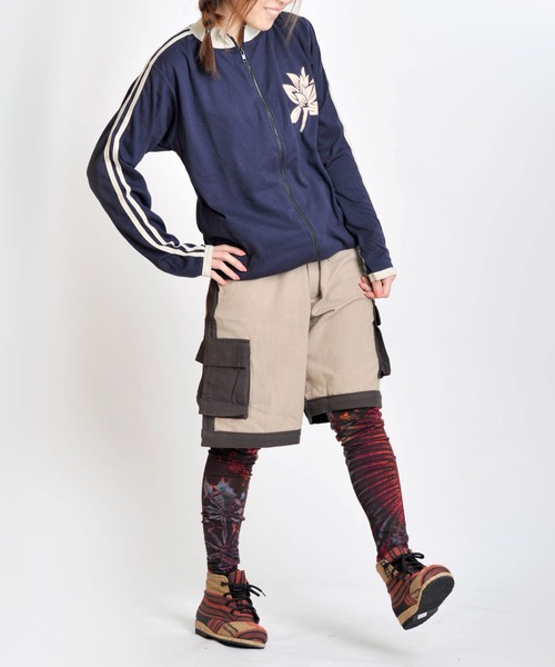 MARAI(マーライ)の「タイダイ柄 ストレッチ10分丈レギンス(その他パンツ・レディース・B/G/A/H/C/D/E/F・FREE)」の10枚目の写真