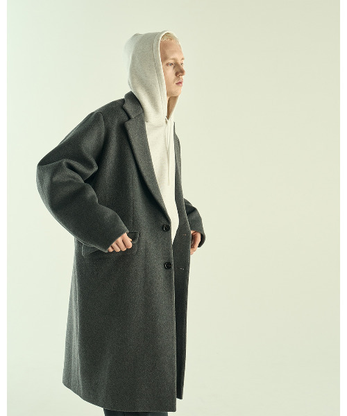 VICTIM（ヴィクティム）の「VICTIM ヴィクティム / SHORT PARKA ショートプルオーバーパーカー / VTM-25-CS-102（パーカー・メンズ・ブラック/グレー/ライトグレー・1/3/2）」の12枚目の写真