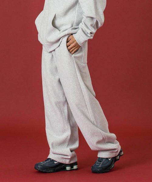 XLARGE×Champion REVERSE WEAVE WIDE SWEAT PANTS（スウェットパンツ