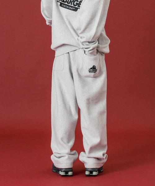 XLARGE×Champion REVERSE WEAVE WIDE SWEAT PANTS（スウェットパンツ