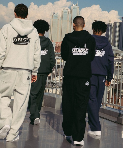 XLARGE×Champion REVERSE WEAVE WIDE SWEAT PANTS（スウェット