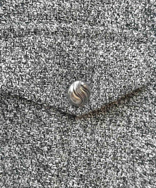 ローウエストミニ丈プリーツツイードワンピース（ワンピース）｜SAISON