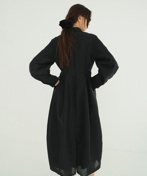 セール】FLUFFY SHEER SHAPE ONEPIECE（ワンピース）｜CLANE（クラネ