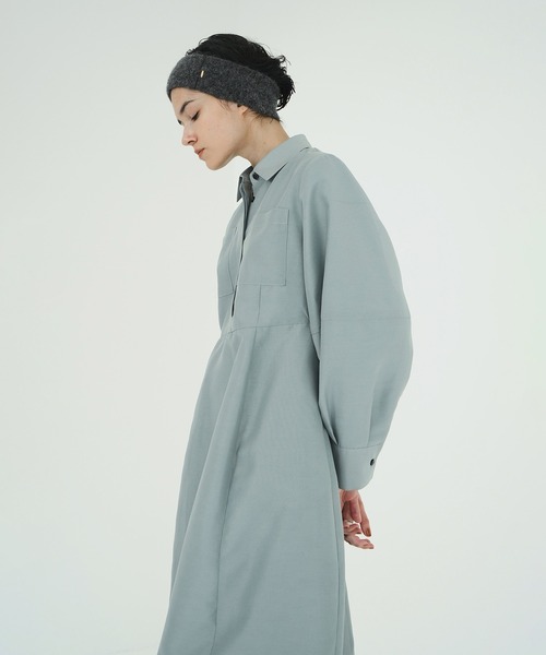 セール】FLUFFY SHEER SHAPE ONEPIECE（ワンピース）｜CLANE（クラネ