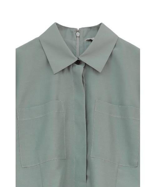 FLUFFY SHEER SHAPE ONEPIECE（ワンピース）｜CLANE（クラネ）の