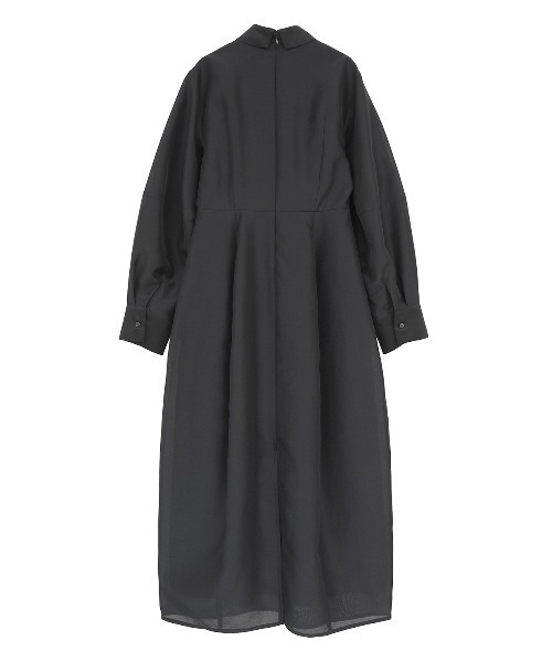 ワンピース CLANE FLUFFY SHEER H/S SHIRT ONEPIECE セール】FLUFFY SHEER SHAPE ONEPIECE（ワンピース）｜CLANE（クラネ