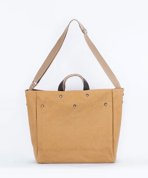GLOBAL FORME CONCRETE（グローバルフォルムコンクリート）の「【WEEKEND(ER)】WORKERS TOTE（トートバッグ・メンズ・ベージュ/ブラック・FREE）」の20枚目の写真