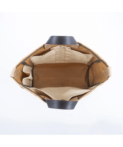 GLOBAL FORME CONCRETE（グローバルフォルムコンクリート）の「【WEEKEND(ER)】WORKERS TOTE（トートバッグ・メンズ・ベージュ/ブラック・FREE）」の21枚目の写真