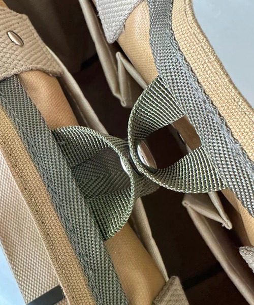 GLOBAL FORME CONCRETE（グローバルフォルムコンクリート）の「【WEEKEND(ER)】WORKERS TOTE（トートバッグ・メンズ・ベージュ/ブラック・FREE）」の16枚目の写真