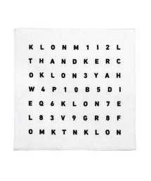 KLON（クローン）の「KLON SERIAL NUMBER MINI TOWEL（ハンカチ/ハンドタオル）」