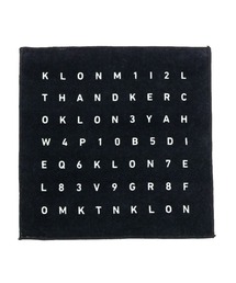 KLON（クローン）の「KLON SERIAL NUMBER MINI TOWEL（ハンカチ/ハンドタオル）」