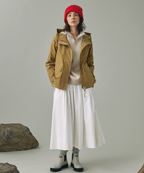 AIGLE（エーグル）の「ケーブルニットビーニー（ニットキャップ/ビーニー・レディース・ダークネイビー/レッド/オフホワイト・FREE）」の19枚目の写真