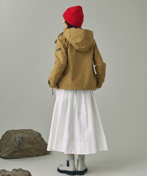 AIGLE（エーグル）の「ケーブルニットビーニー（ニットキャップ/ビーニー・レディース・ダークネイビー/レッド/オフホワイト・FREE）」の21枚目の写真